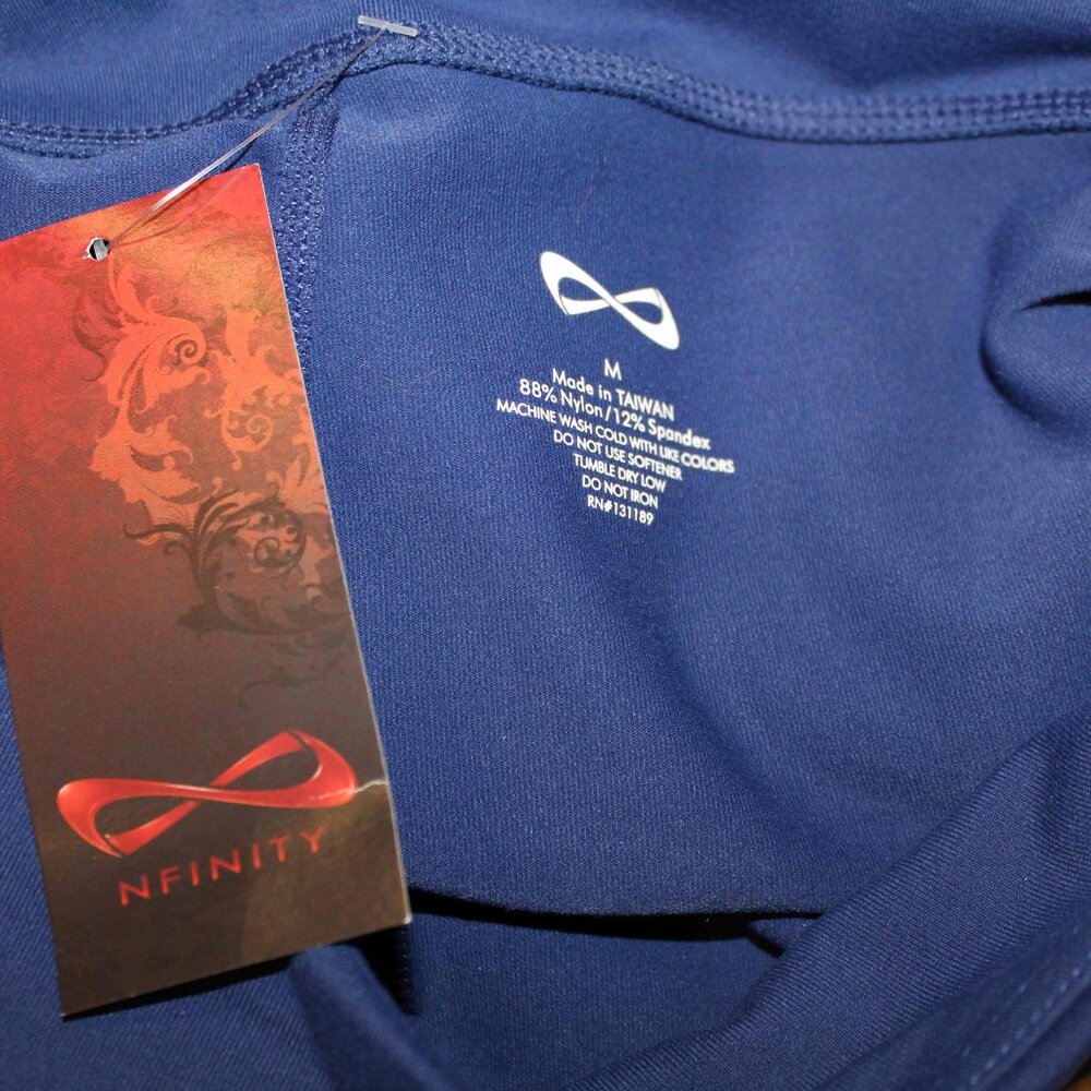 NWT: Infinity Navy Warm Up Suit - Sz M - Picture 7 of 7